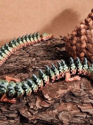 3D Printed Articulated Dragon